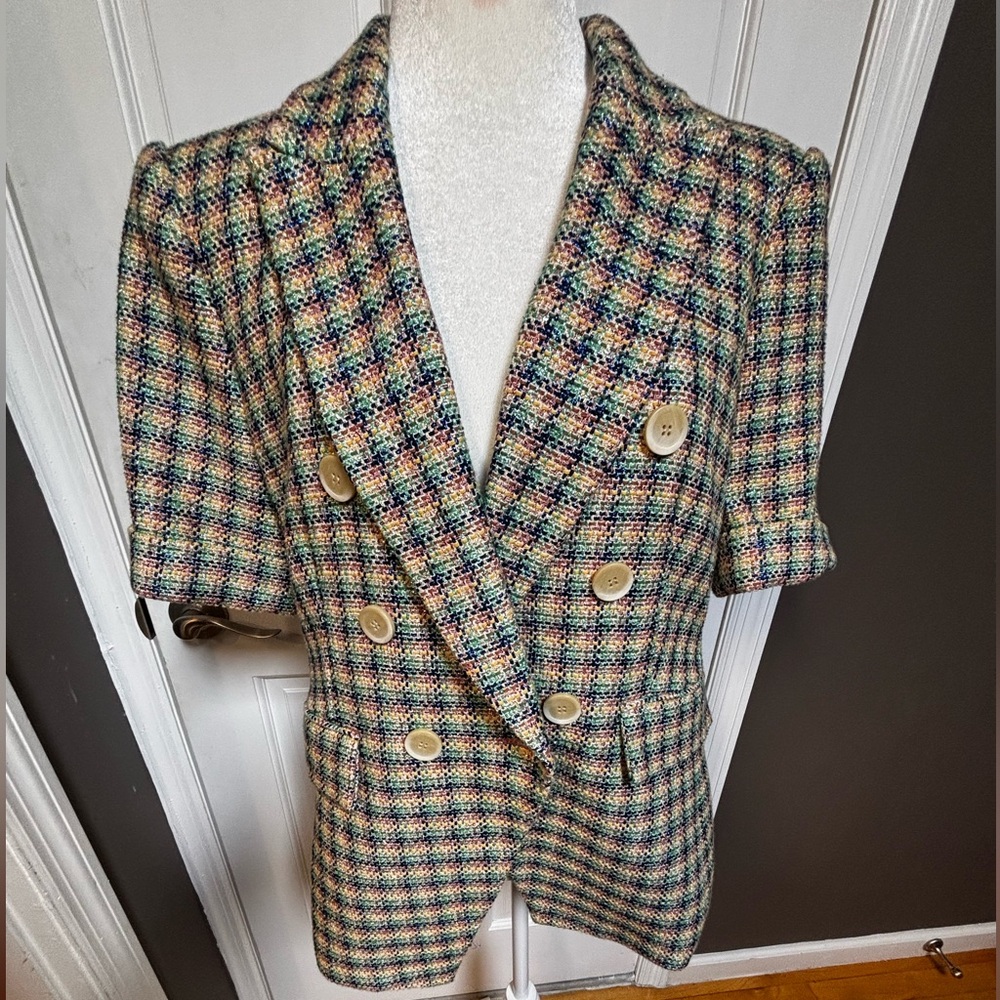 Veronica Beard Double-Breasted Blazer